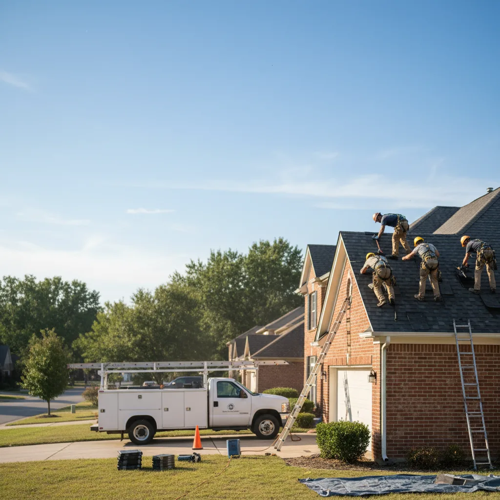 Roof Repair in Overton